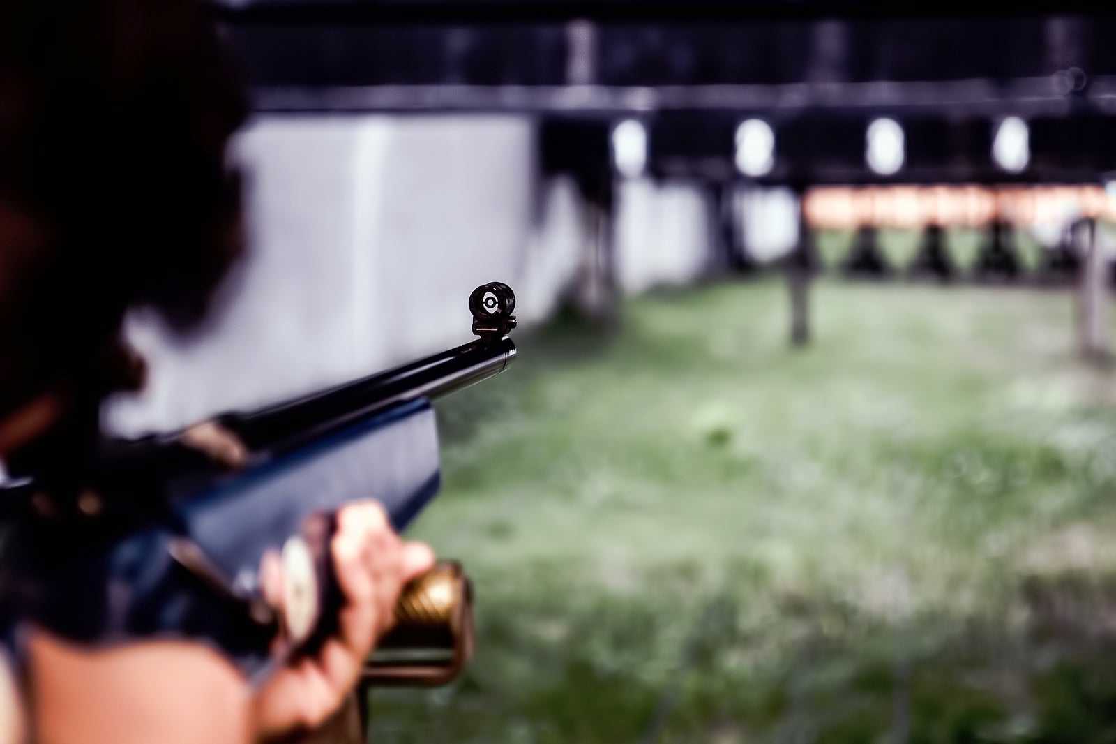 Go empty a few clips at a shooting range