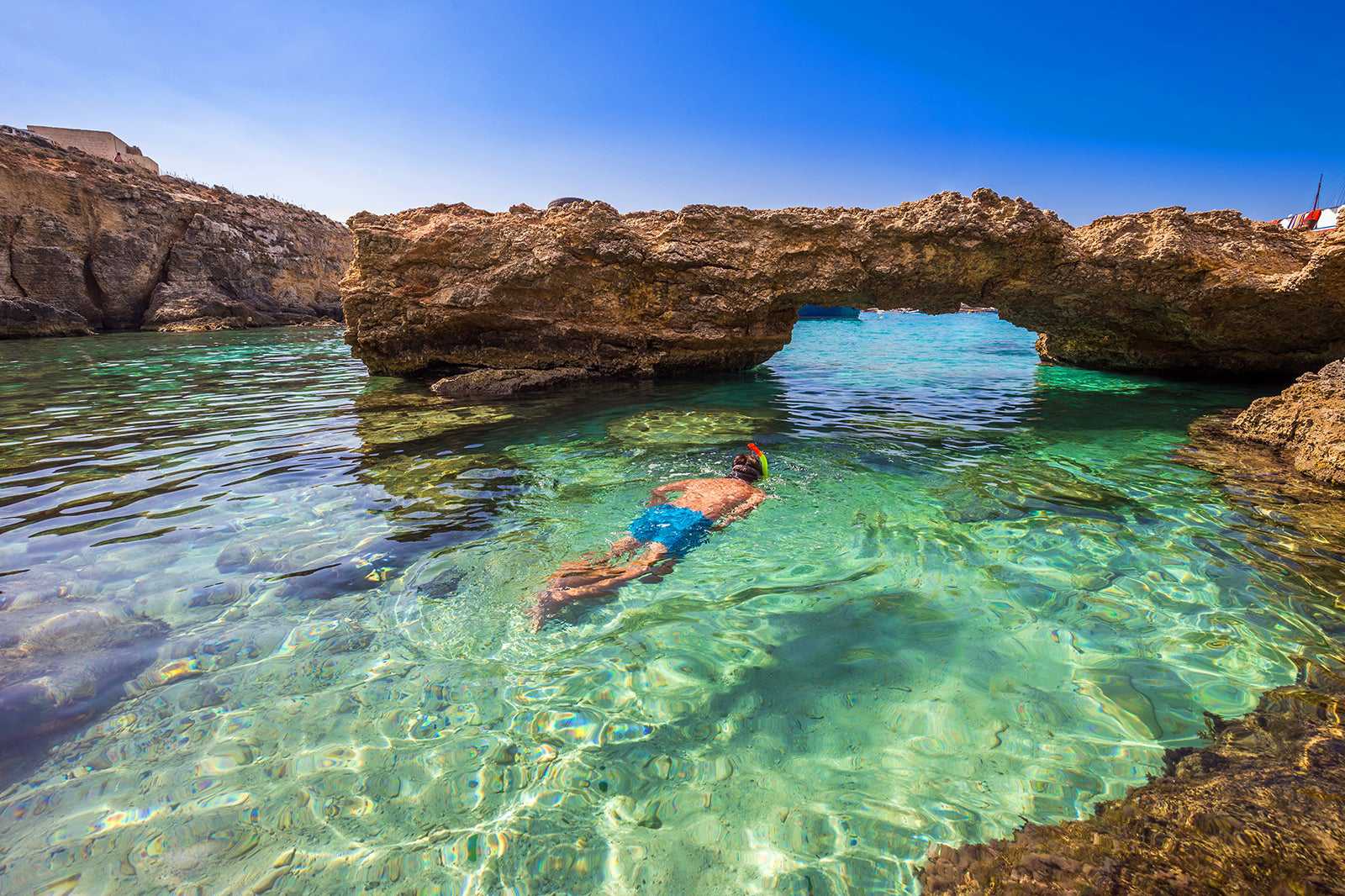 Go snorkelling around the Maltese islands