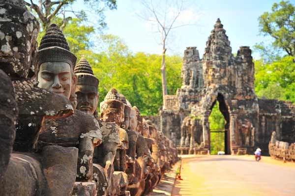 Angkor Thom in Siem Reap
