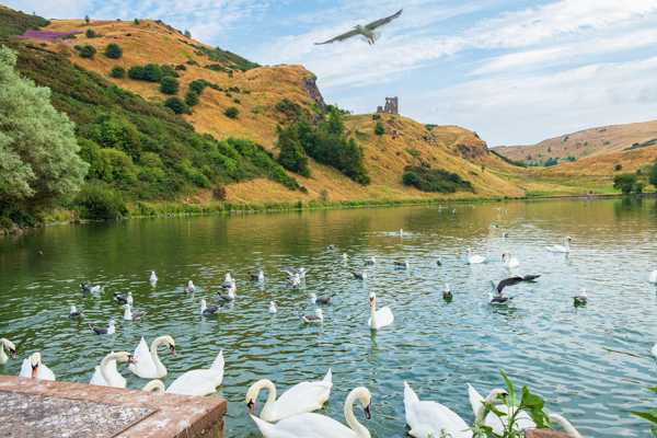 Holyrood Park in Edinburgh