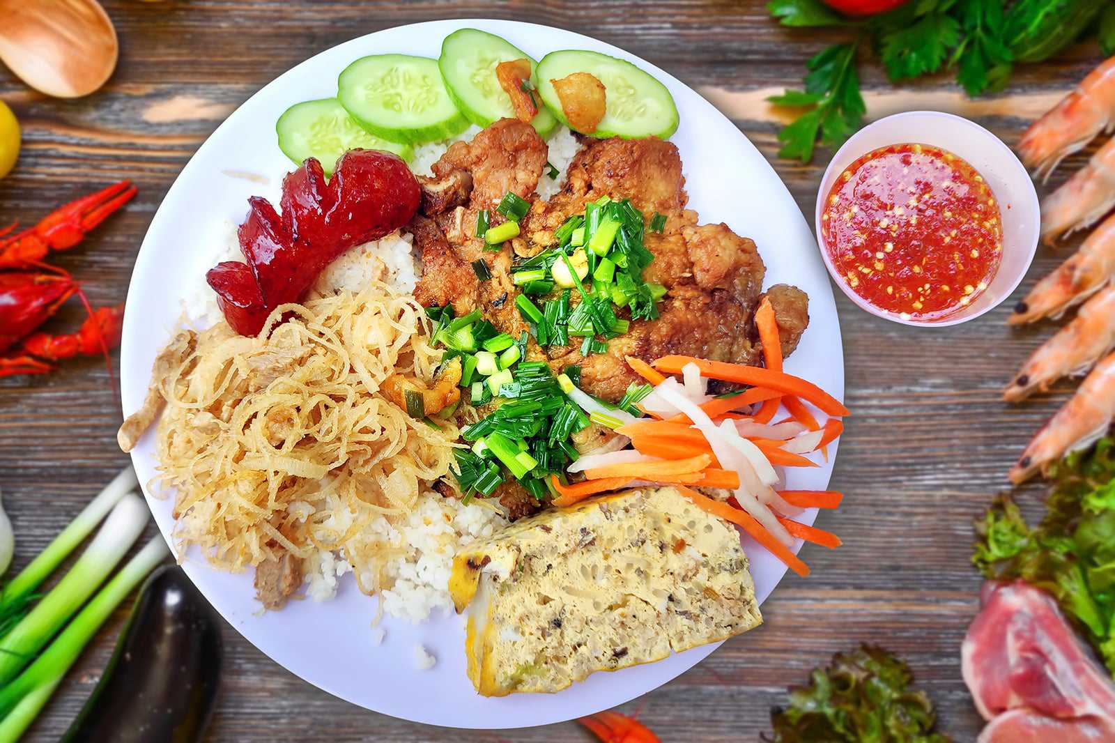 Com tam (broken rice)
