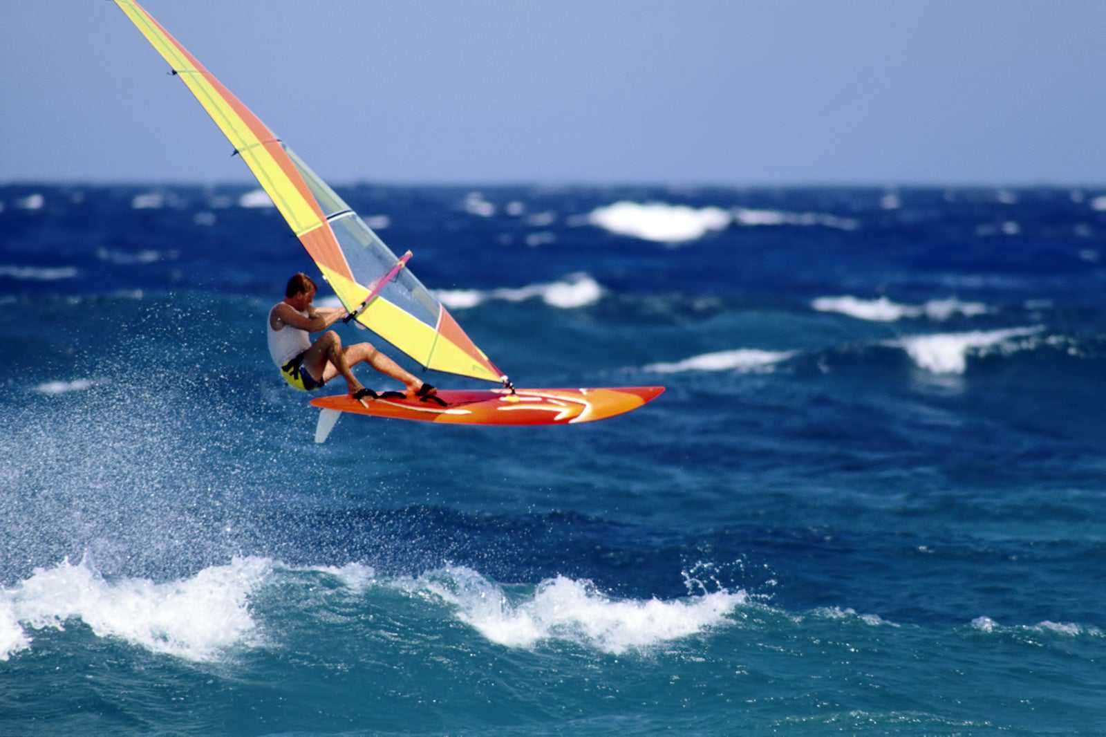 Go windsurfing and kiteboarding