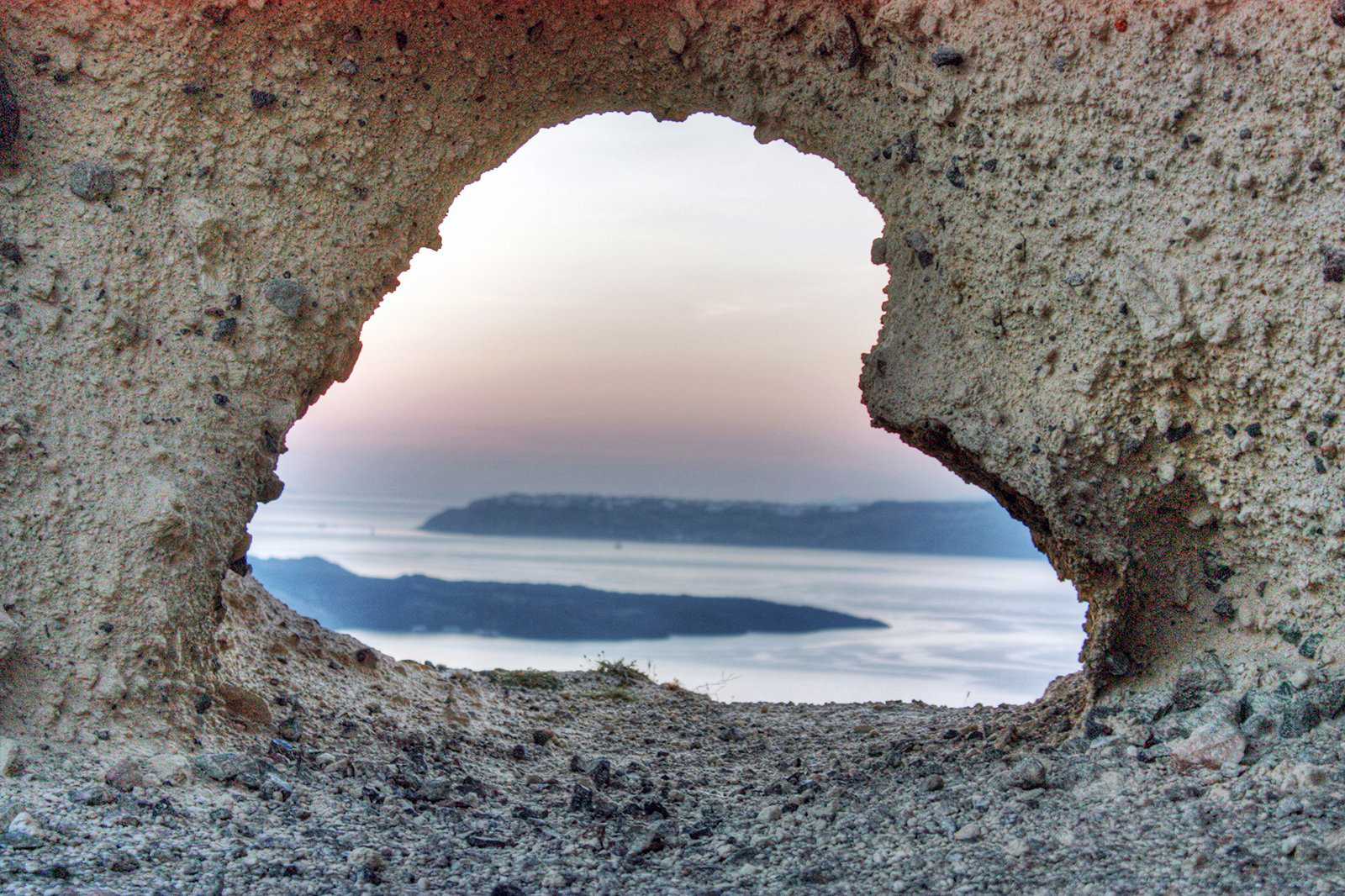 See the Heart of Santorini