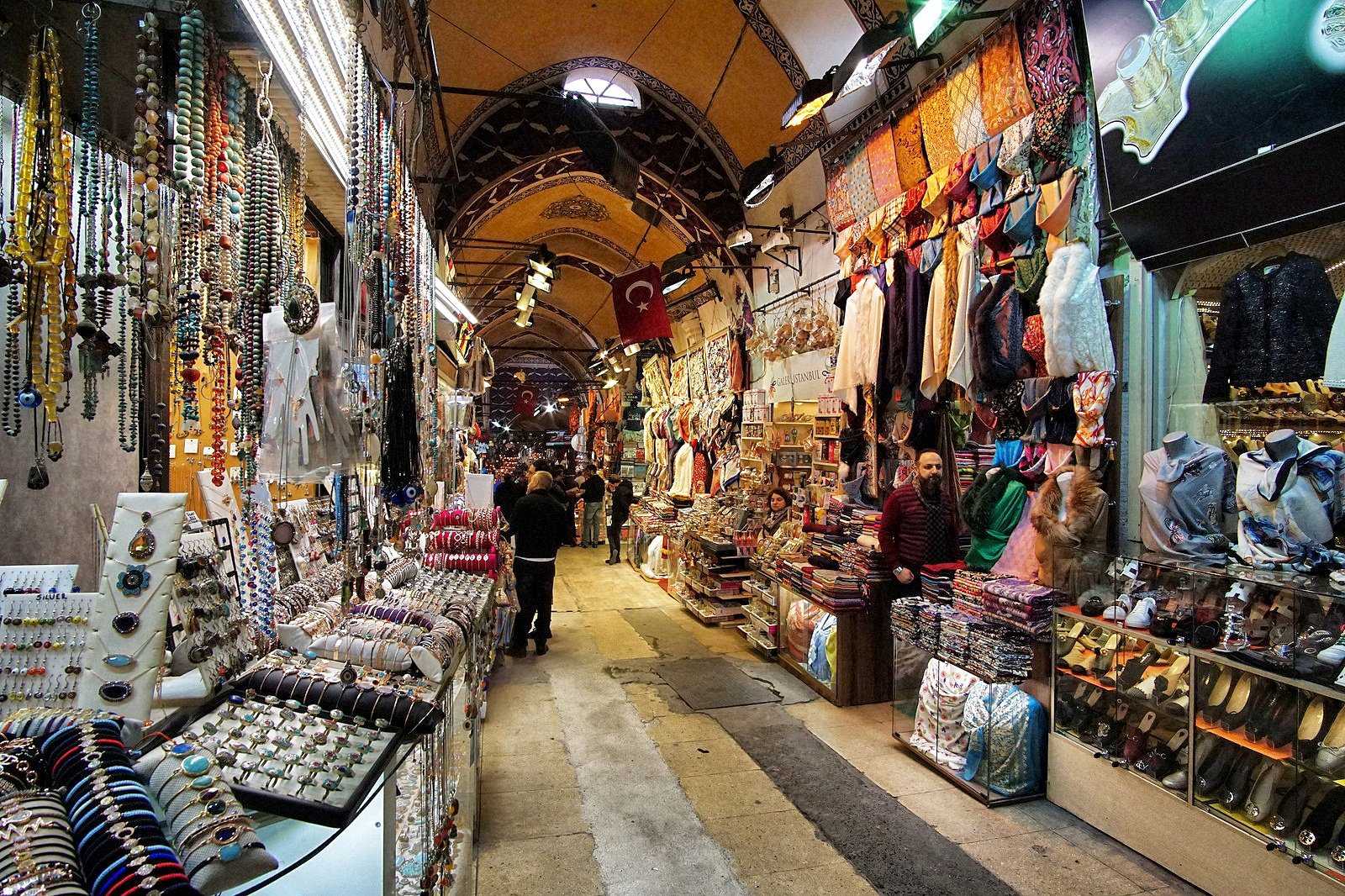 Browse Istanbul’s spice bazaars and grand markets