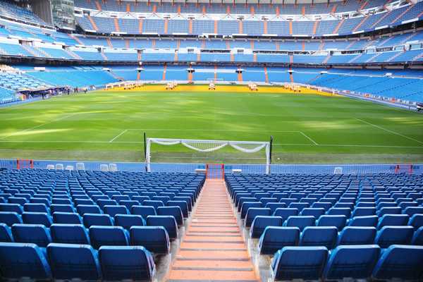 Santiago Bernabéu Stadium in Madrid