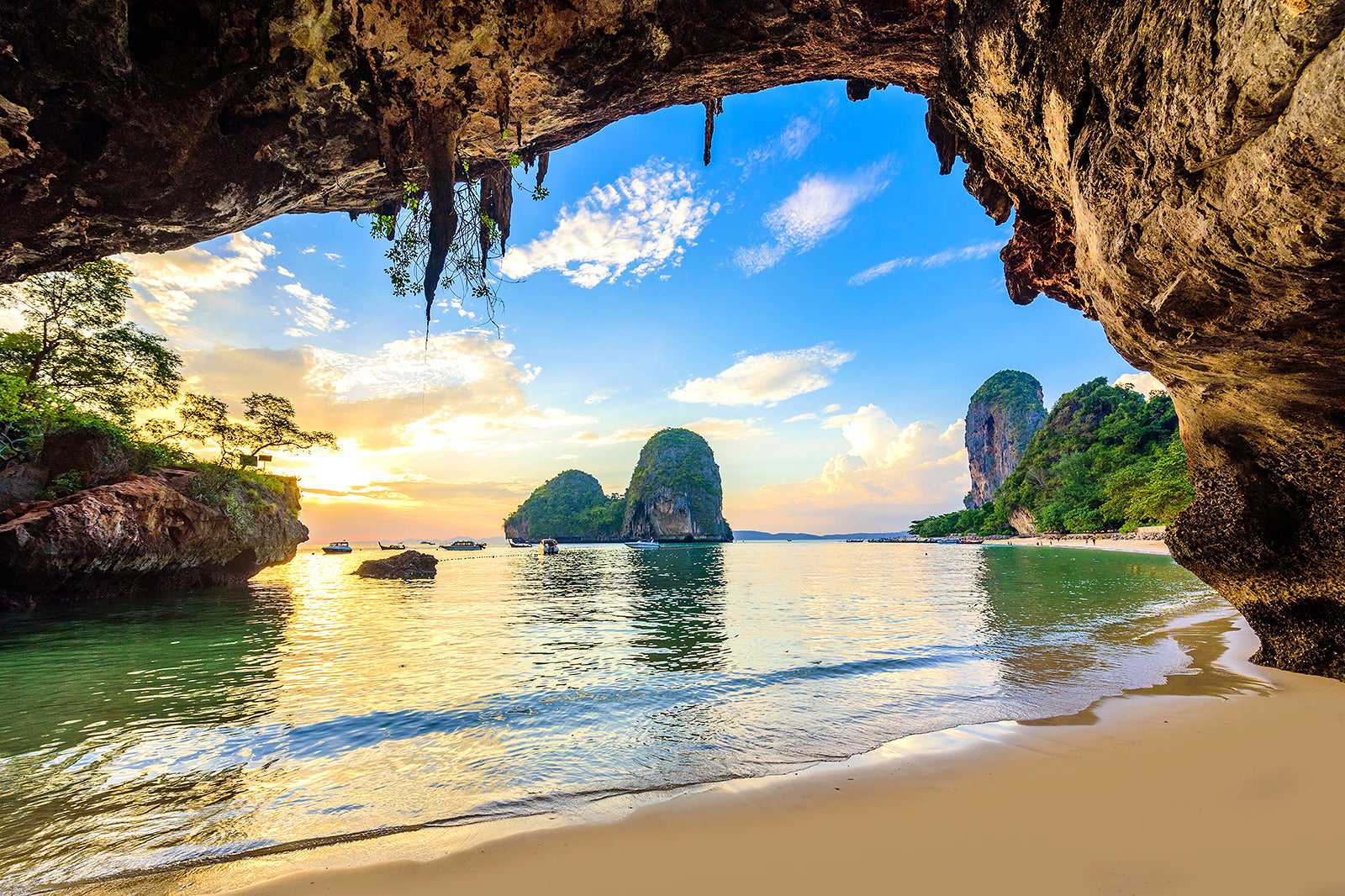 Railay beaches and caves