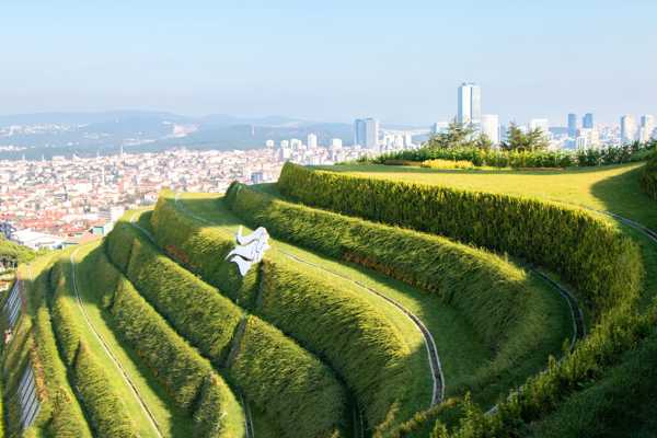 Çamlıca Hill in Istanbul