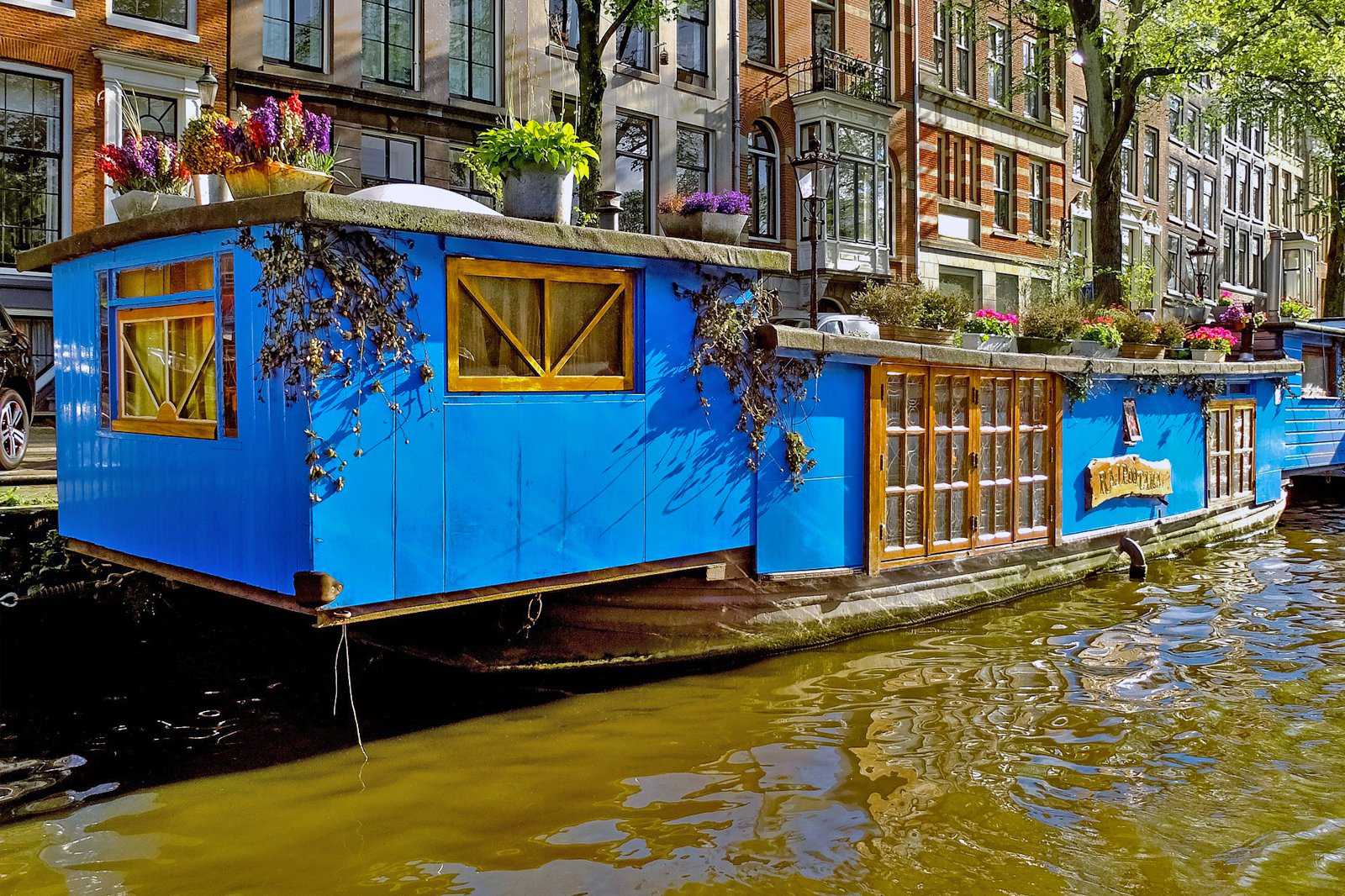 Amsterdam zählt mehr als 2.500 Hausboote