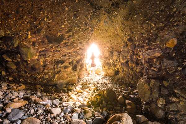 Dana Point Caves in San Diego