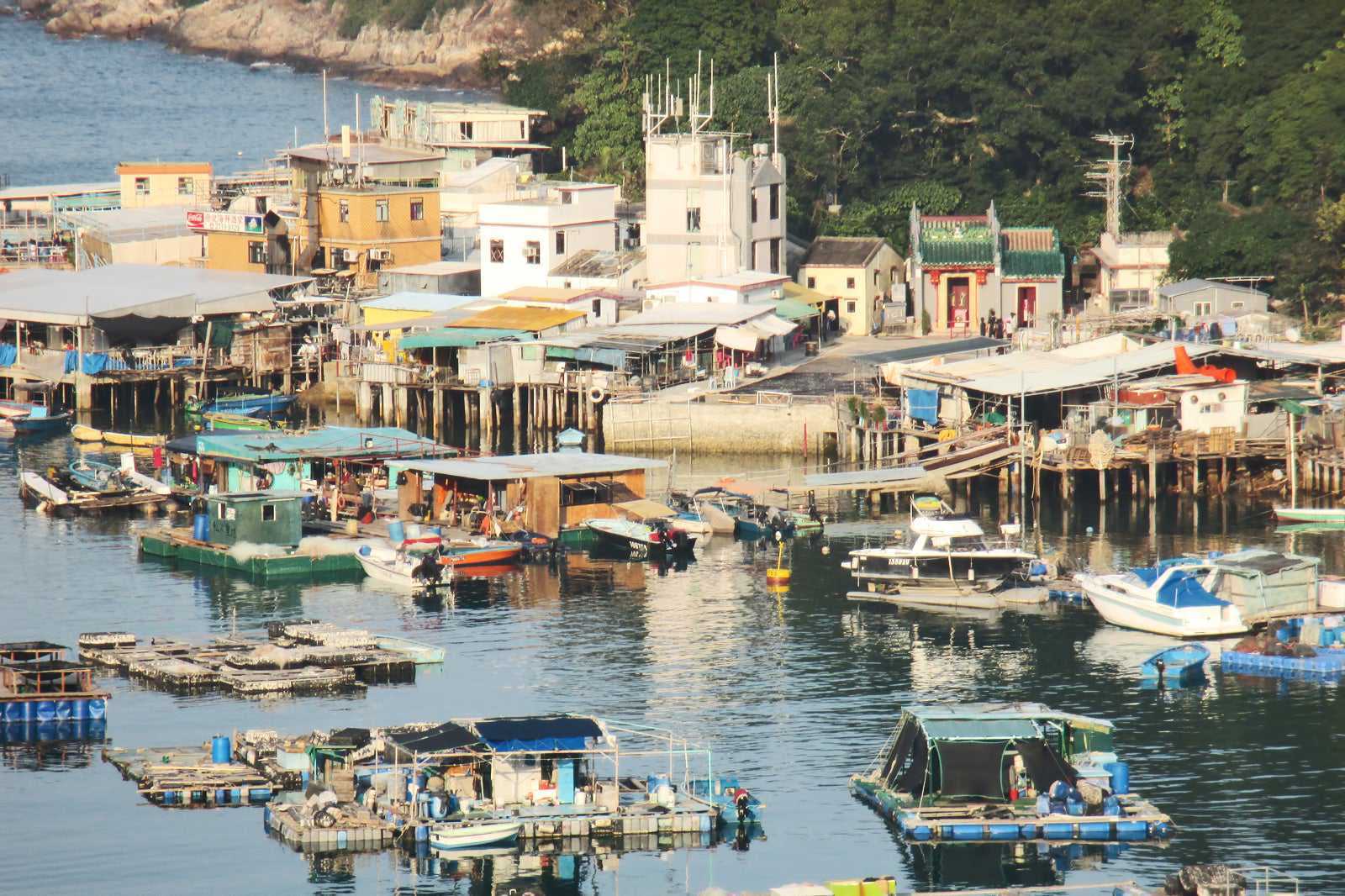 Hong Kong islands and fishing villages