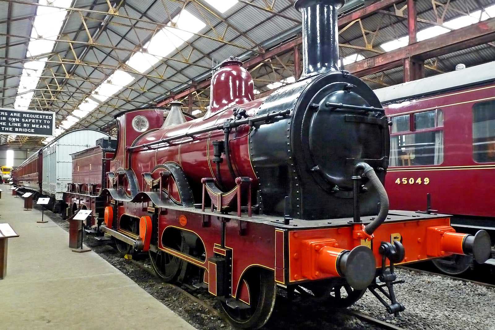 Ride a steam train on the Midland Railway