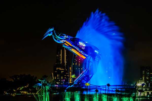 Sentosa Crane Dance in Singapore