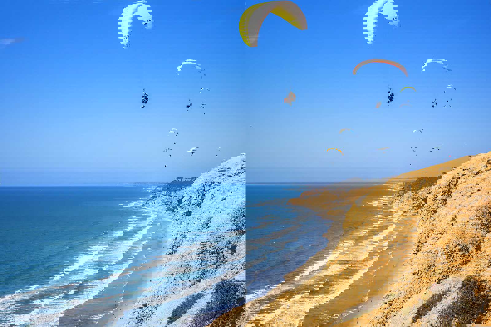Hang gliding