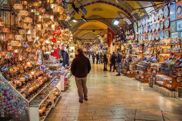 Grand Bazaar in Istanbul