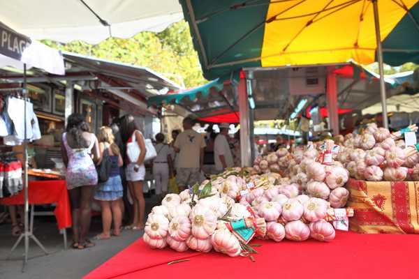 Place des Lices Market in Saint Tropez
