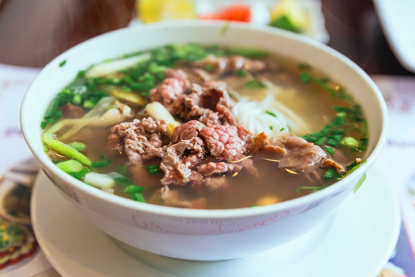 Pho noodle soup