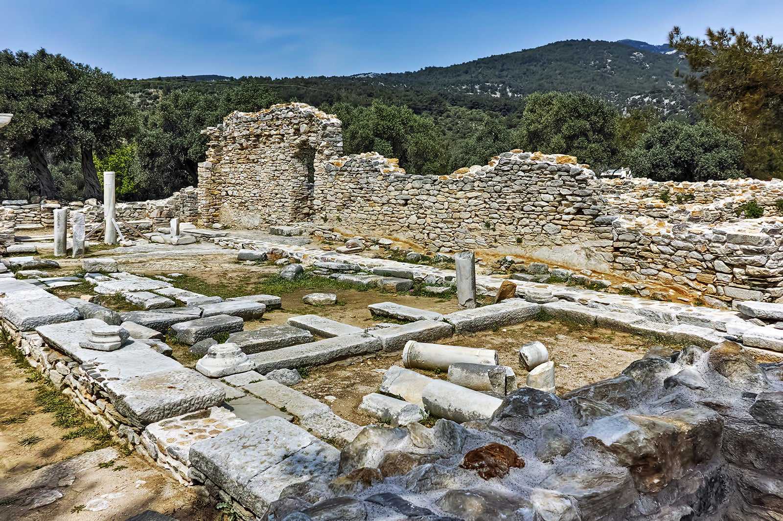 Archeological Site in Aliki