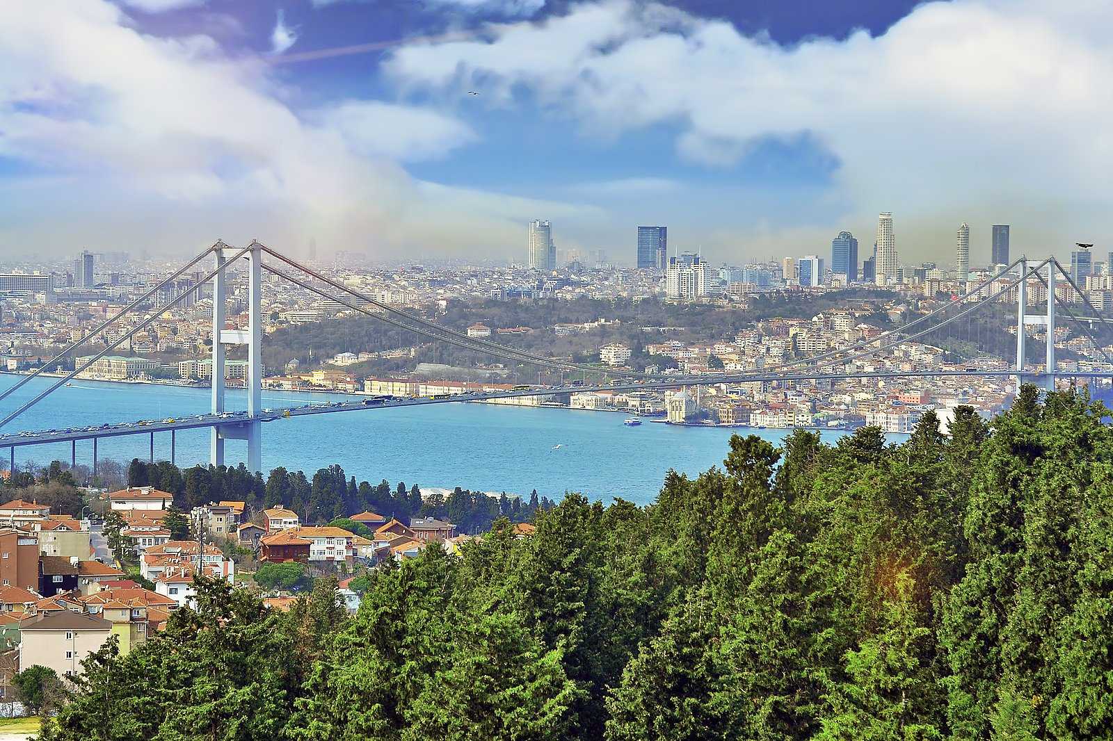 Take in panoramas from Çamlıca Hill