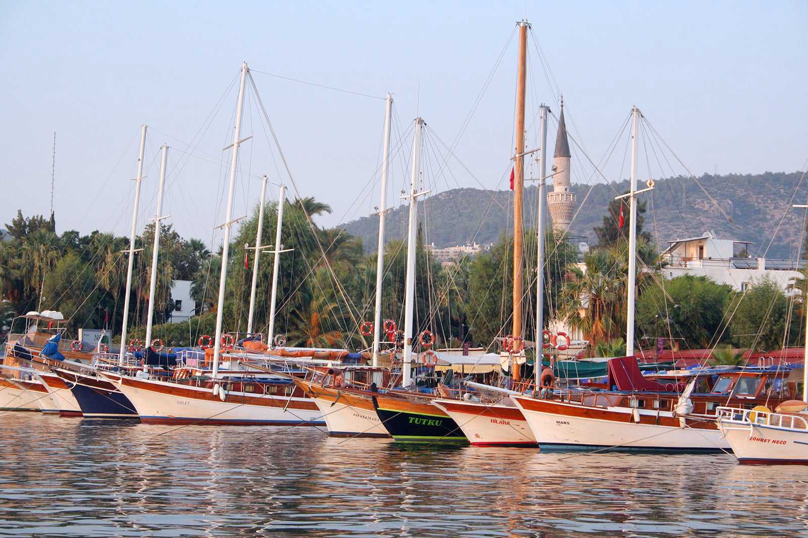 Family boat trip around Bodrum