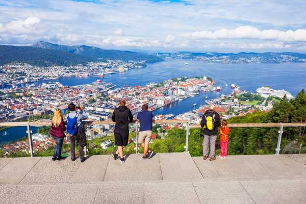 Fløyen in Bergen