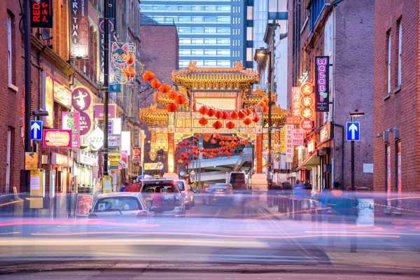 Chinatown in Manchester